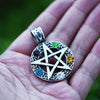 BEIER Classic Five-pointed star gem Necklace Pendants Stainless Steel Tituanium Pretty Jewelry For Man And Boy BP8-003
