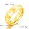 Gold Color Hobbit Gift Midi Ring Stainless Steel One Ring Of Power jewelry Lord of Ring Women and Men High Quality BR-R059