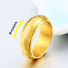 Gold Color Hobbit Gift Midi Ring Stainless Steel One Ring Of Power jewelry Lord of Ring Women and Men High Quality BR-R059