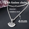 BEIER sell Viking Pendant Necklaces Mammen Goth Male Scandinavian Norse Vintage Women Jewelry  gift BP8-308