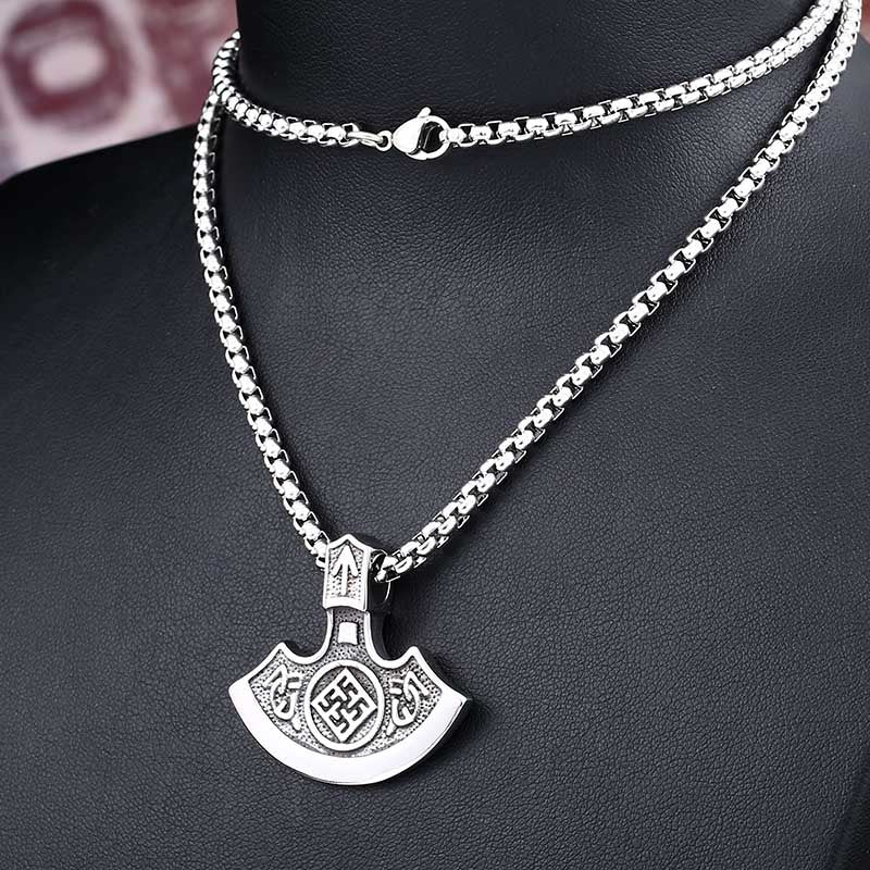 BEIER sell Viking Pendant Necklaces Mammen Goth Male Scandinavian Norse Vintage Women Jewelry  gift BP8-308