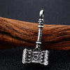 BEIER Norse Viking Tomahawk Pendant necklace  mjolnir pendant North Necklace Stainless Steel Chain Necklace  Jewelry BP8-482