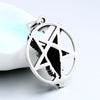 BEIER Stainless steel  Pentagram Pan God Skull Goat Head Pendant Necklace Satanism Occult Metal Vintage Star for Man BP8-342