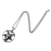 BEIER Stainless steel  Pentagram Pan God Skull Goat Head Pendant Necklace Satanism Occult Metal Vintage Star for Man BP8-342