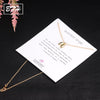 Hot Fashion Charm Simple Angel Wing Pendant Necklaces For Women Girl Wedding Party Elegant Gold Silver Necklace Jewelry Gift