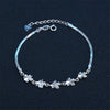 S925 Sterling Silver Bracelet Four-Leaf Clover Diamond AAA Zirconium Women's Wedding Jewelry Bracelets