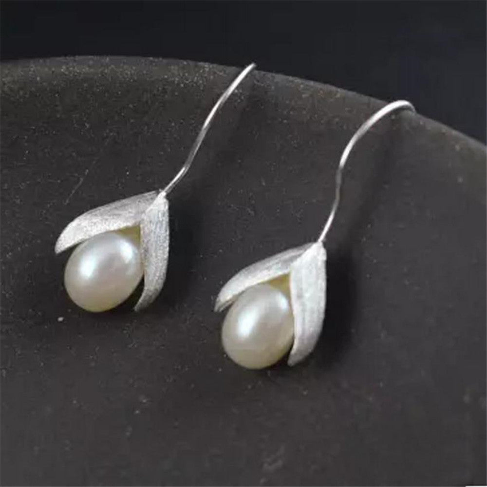 S925 Sterling Silver Earrings long Drop Earring High Quality Elegant Anti Allergy of Personal Lady's Accessories