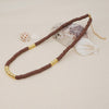 BLIN Color Soft Pottery Gold Stainless Steel Round Piece Strand Chokers Necklaces Women Ethnic African Necklace Jewelry