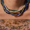 BLIN  Natural Stone Necklace Colorful Semi-precious Stones Handmade Beaded Chokers Necklaces Women Jewelry