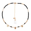 BOJIU Bohemian Short Collar Chokers Necklaces For Women Adjustable Bijou Ethnic Acrylic Beads Miyuki Statement Necklace NKS227