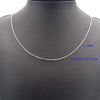 40CM 45CM 55CM 925 Sterling Silver Link Chains Necklaces Fit For Pendant Charm For Women Men Luxury S925 Jewelry Gift