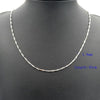 Silver 925 Jewelry Men Women Jewelry Accessories S925 Sterling Silver 40cm 45cm Diy Clavicle Chain Colar Feminino