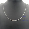 Silver 925 Jewelry Men Women Jewelry Accessories S925 Sterling Silver 40cm 45cm Diy Clavicle Chain Colar Feminino