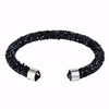 New Design All Crystal Double Circle Charm Female love silver Bracelet Women Party Wedding Jewelry Bracelets & Bangles
