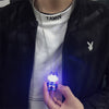 BUDROVKY Glowing Camera Pendant Men and Women Couple's Lled Light Can Flash TV Necklace