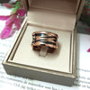 BVL couple ceramic ring, sweet and romantic, women's original  brand jewelry