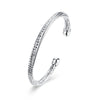 Baby Breathe Simple Sporty Style Bracelet for Women Fashion 925 Sterling Silver Jewelry European and American Trendy Casual