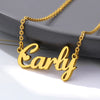 Baby Mother Kids Jewelry Personalized Name Children Necklace Custom Girl Necklace Stainless Steel Chain Birthday collier femme