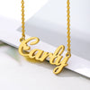 Baby Mother Kids Jewelry Personalized Name Children Necklace Custom Girl Necklace Stainless Steel Chain Birthday collier femme