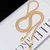 Bag Chain - DIY Gold/Silver/Gun Black Bag Strap 6mm Replacement Purse Chain Shoulder Bag Straps Small Handbag Purse Handle Chain