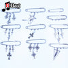 Bag Pin Accessories for Men women Brooch cross punk bag chain Decoration single shoulder slant bag Pendant DIY suit simple