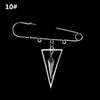 Bag Pin Accessories for Men women Brooch cross punk bag chain Decoration single shoulder slant bag Pendant DIY suit simple