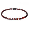 Baltic Amber Teething Necklace/Bracelet for Baby - Simple Package - 3 Sizes - 10 Colors - Lab Tested