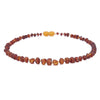 Baltic Amber Teething Necklace/Bracelet for Baby - Simple Package - 3 Sizes - 10 Colors - Lab Tested