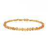 Baltic Amber Teething Necklace/Bracelet for Baby - Simple Package - 3 Sizes - 10 Colors - Lab Tested