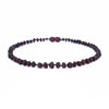 Baltic Amber Teething Necklace/Bracelet for Baby - Simple Package - 3 Sizes - 10 Colors - Lab Tested