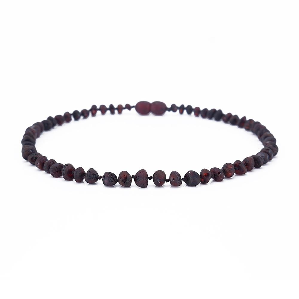 Baltic Amber Teething Necklace/Bracelet for Baby - Simple Package - 3 Sizes - 10 Colors - Lab Tested