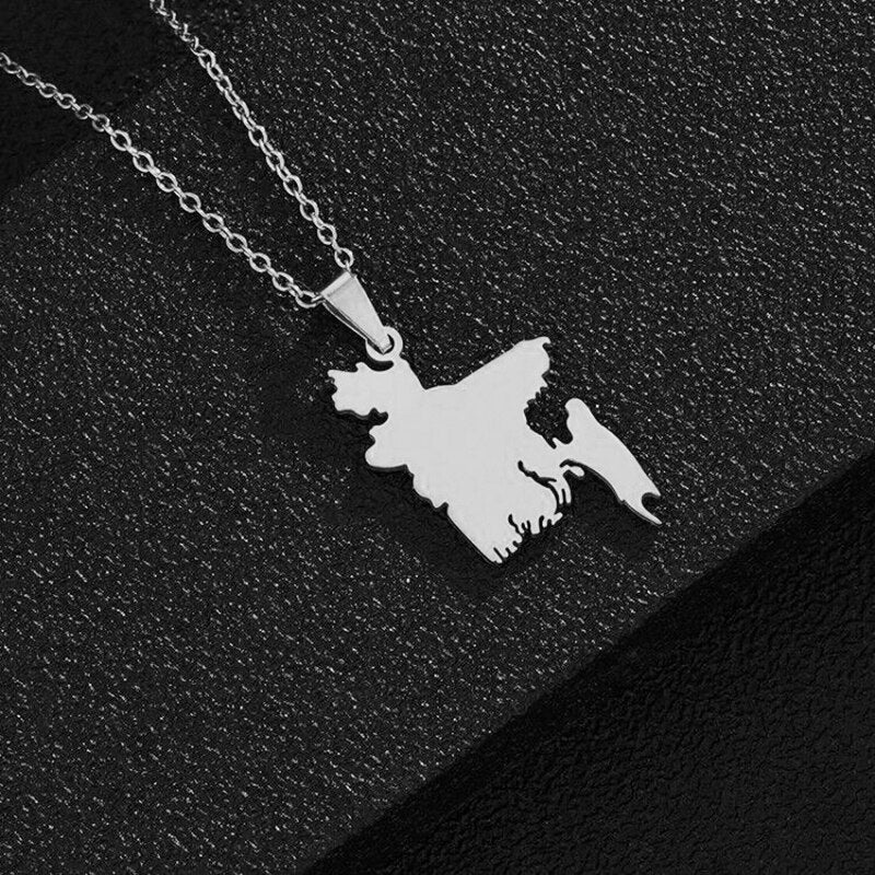 Bangladesh Map Flag Pendant Necklaces Gold/Steel Color for Women Girls Stainless Steel Bangladeshi Maps Jewelry Bengali Gift