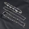 Barbed Wire Thorns Necklace Hip-Hop Rock Style  Flame Choker DIY Charm Jewelry Crafts Findings For Man and Woman A2353