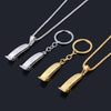 Barber Shop Haircut Shaver Necklaces Hip Hop Hair Dresser Tool Shaver Razor Pendant Necklace For Men Punk Style Jewelry