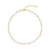 Baroque natural pearl necklace women's clavicle chain simple temperament 2022 Jewelry Wedding Party Gift Necklace versatile