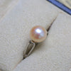 2020Fashion Pearl Ring Jewelry of Silver Oval Natural Pearl Rings 925 Sterling Silver Rings for WomenGift