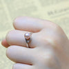 AAA Zircon Decoration Pearl Ring Fine Jewelry of Silver Pearl Rings 925 Sterling Silver Rings for Women
