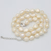 Amazing price AAAA high quality natural pearl necklace for women 3 colors 10-11mm pearl jewelry 45cm
