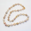 Mixed-color Baroque Natural Pearl Necklace sweater chain 2020 new arrival free s THREE WAYS CAN WEARNA