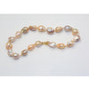 Mixed-colour Baroque Natural Pearl Necklace sweater chain 2020 new arrival