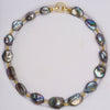 THREE WAYS CAN WEAR Mixed-color Baroque Natural Pearl Necklace sweater chain 2020 new arrival NS