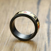 Basic Hip Hop Titanium Alloy Poker Suit Ring Is The Gift for Men Non-Allergic Rotatable Jewelry  Accessories