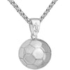 Basketball Football Pendant Necklace Men's Necklace Style Metal Pendant Accessories Party Jewelry Two Colors