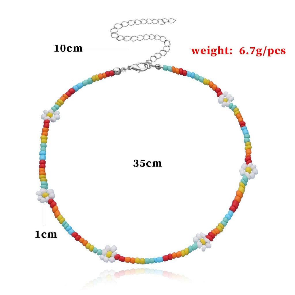 Sunflower Seed Bead Choker