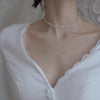 Beaded Choker Pearl Necklace For Women Elegant Wedding Girl Female Collar Gold Chains Bead Necklace  Jewelry 2021