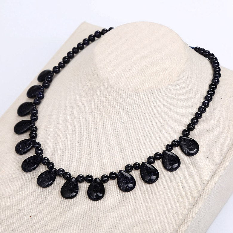 Beads Natural Stone Necklaces Tassel Women Short Necklace Chain Men Statement Jewelry Boho Maxi Necklaces Agate Amber Jade Gifts