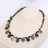 Beads Natural Stone Necklaces Tassel Women Short Necklace Chain Men Statement Jewelry Boho Maxi Necklaces Agate Amber Jade Gifts