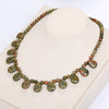 Beads Natural Stone Necklaces Tassel Women Short Necklace Chain Men Statement Jewelry Boho Maxi Necklaces Agate Amber Jade Gifts