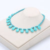 Beads Natural Stone Necklaces Tassel Women Short Necklace Chain Men Statement Jewelry Boho Maxi Necklaces Agate Amber Jade Gifts