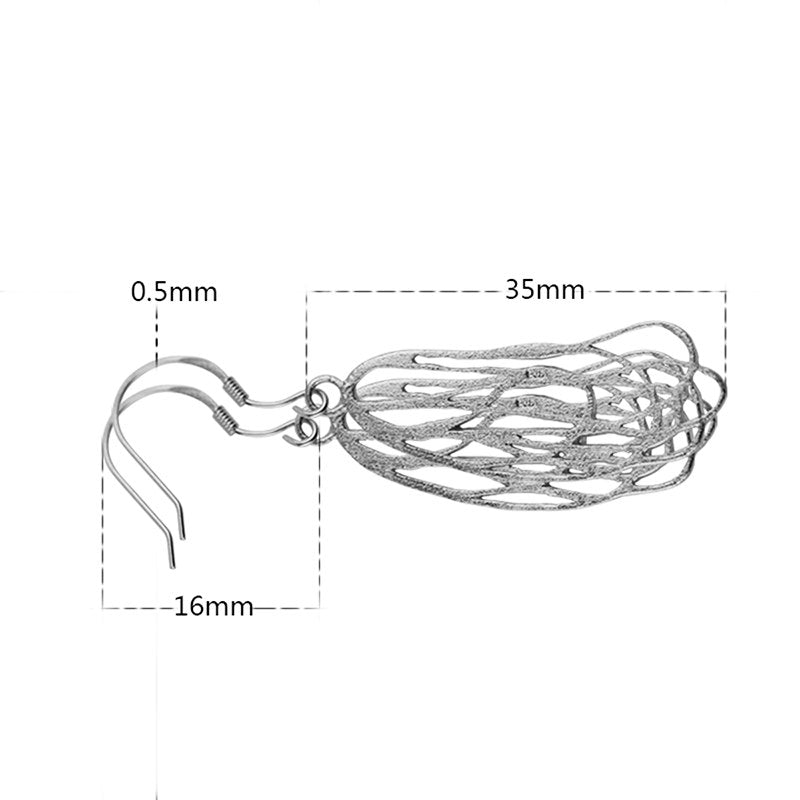 ID26993 new elegant fast shipping earings of diy jewelry silver 925 long earing for her